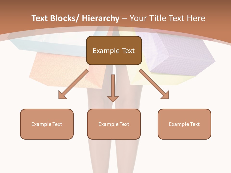 Colorful Female Gesturing PowerPoint Template