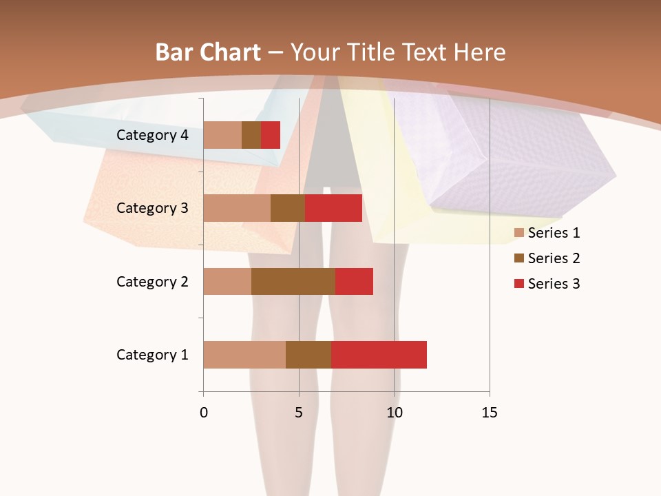 Colorful Female Gesturing PowerPoint Template