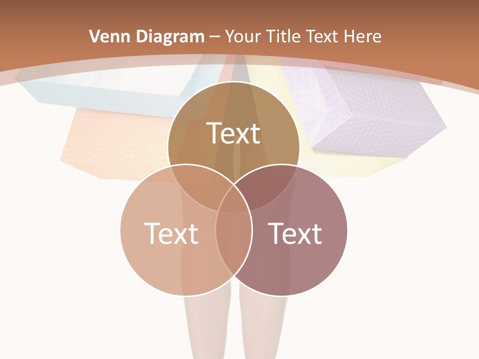 Colorful Female Gesturing PowerPoint Template