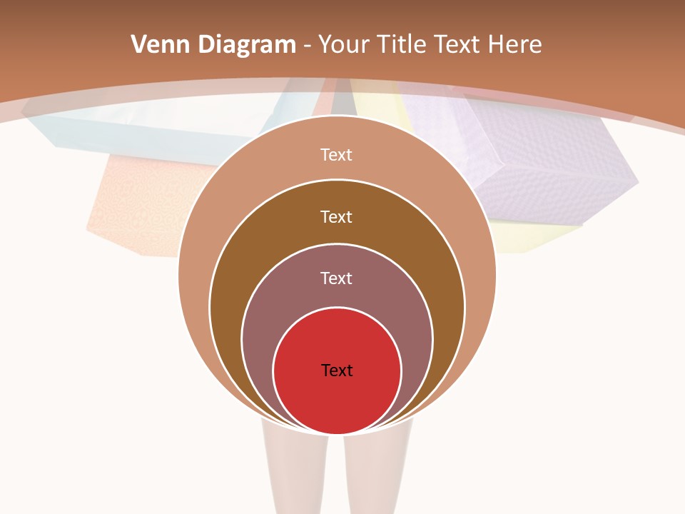 Colorful Female Gesturing PowerPoint Template