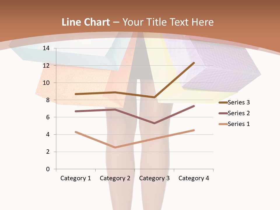 Colorful Female Gesturing PowerPoint Template