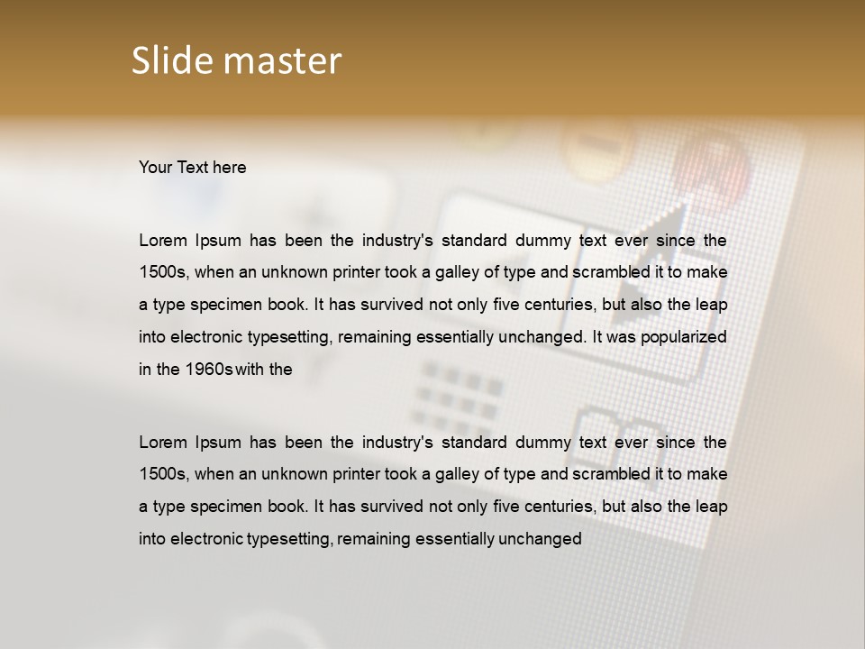 Commerce Design Web PowerPoint Template
