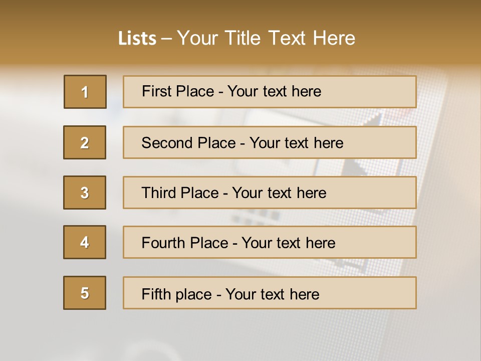 Commerce Design Web PowerPoint Template