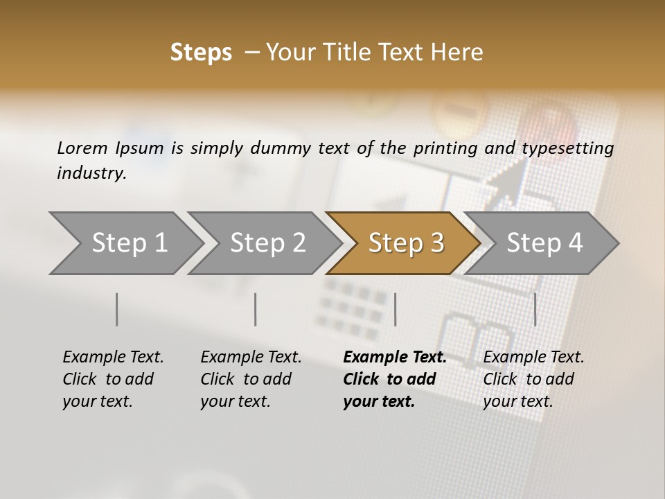 Commerce Design Web PowerPoint Template