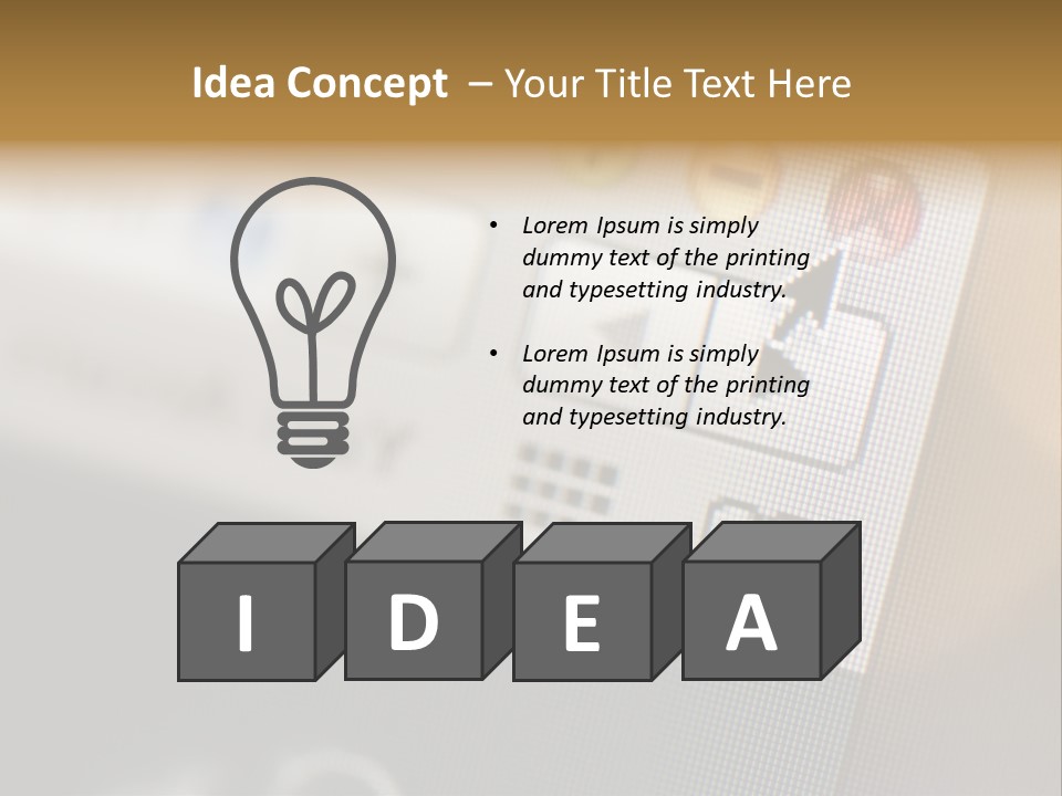 Commerce Design Web PowerPoint Template