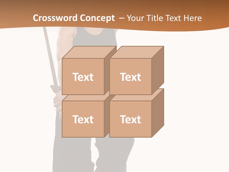 Workout Full Posture PowerPoint Template