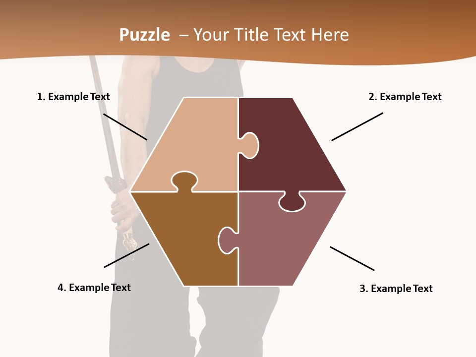 Workout Full Posture PowerPoint Template