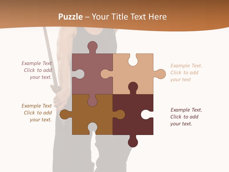 Workout Full Posture PowerPoint Template