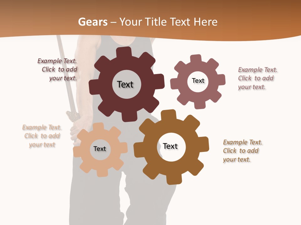 Workout Full Posture PowerPoint Template