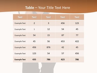 Workout Full Posture PowerPoint Template