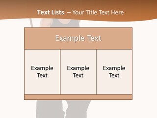 Workout Full Posture PowerPoint Template