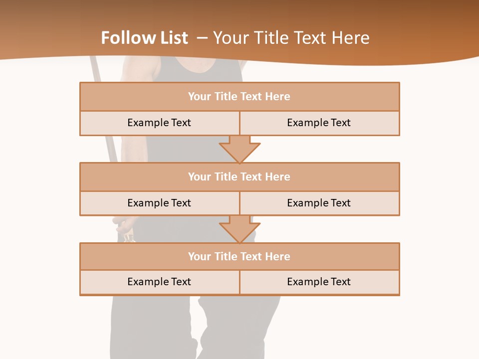 Workout Full Posture PowerPoint Template
