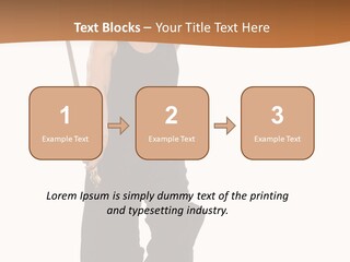Workout Full Posture PowerPoint Template