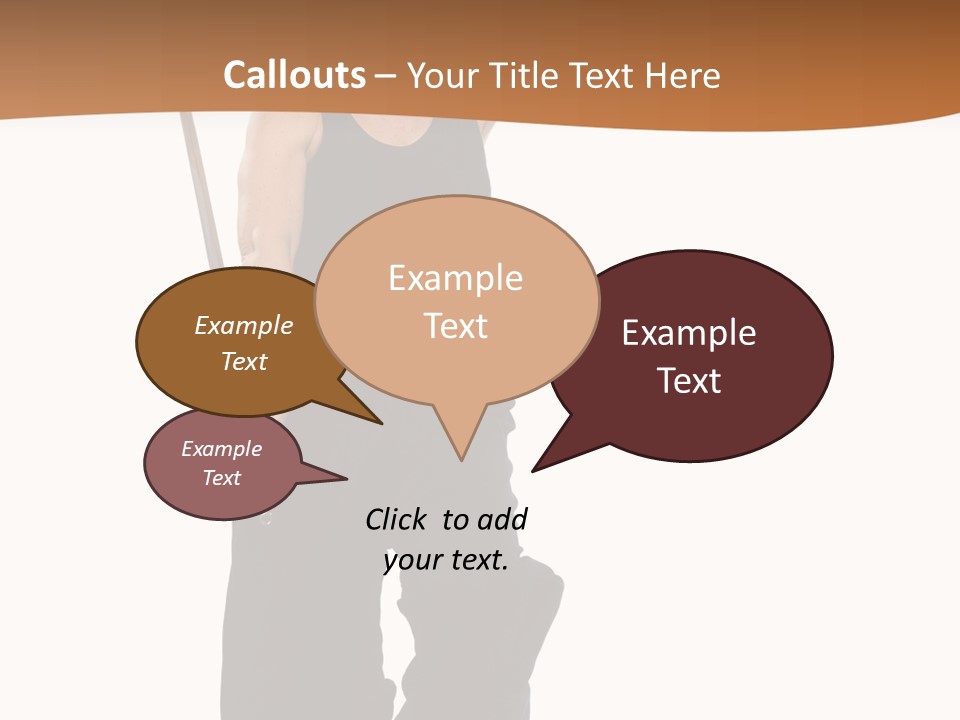 Workout Full Posture PowerPoint Template