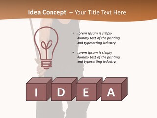 Workout Full Posture PowerPoint Template