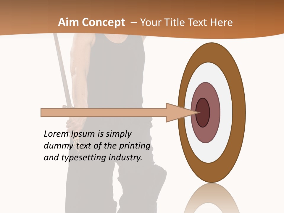 Workout Full Posture PowerPoint Template