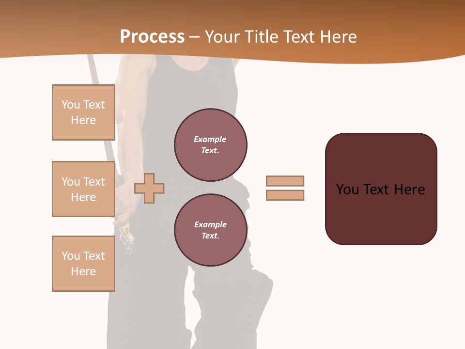 Workout Full Posture PowerPoint Template