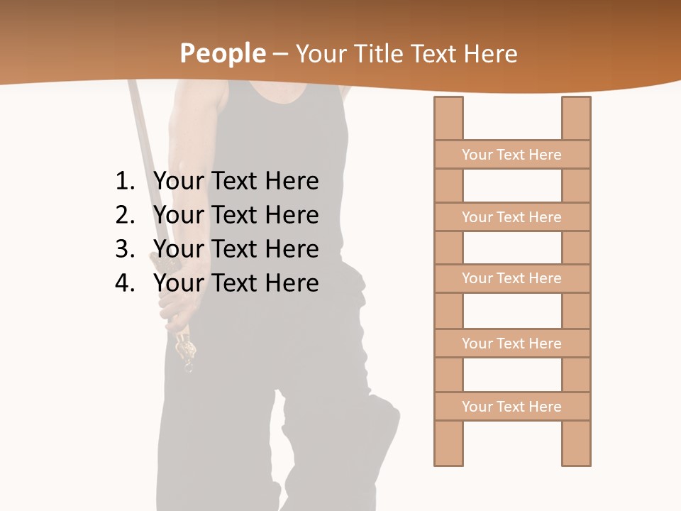 Workout Full Posture PowerPoint Template