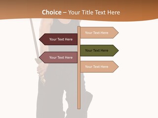 Workout Full Posture PowerPoint Template