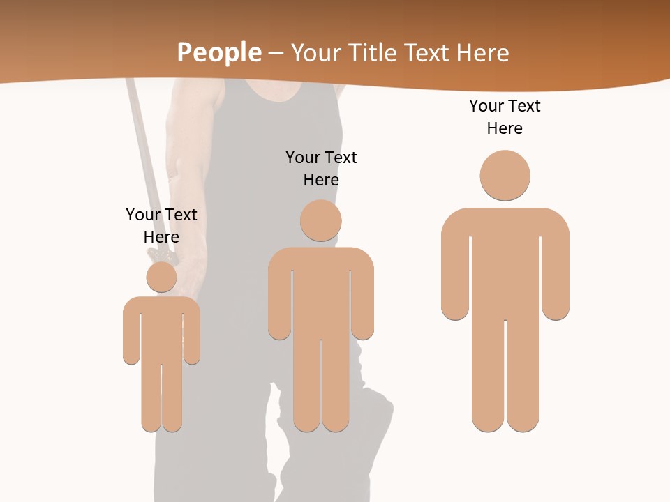 Workout Full Posture PowerPoint Template