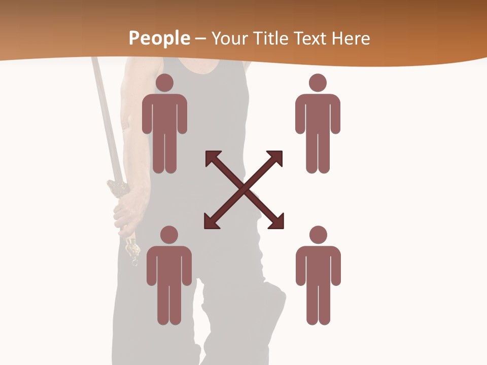 Workout Full Posture PowerPoint Template