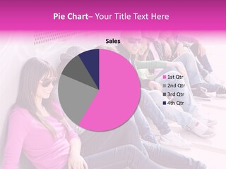 Friends People Girlfriends PowerPoint Template