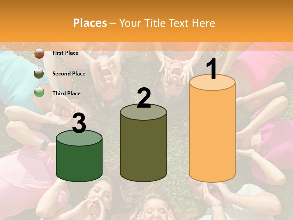 Happy Lawn Friendship PowerPoint Template