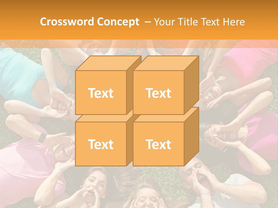 Happy Lawn Friendship PowerPoint Template