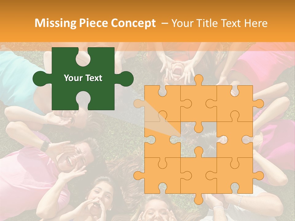 Happy Lawn Friendship PowerPoint Template