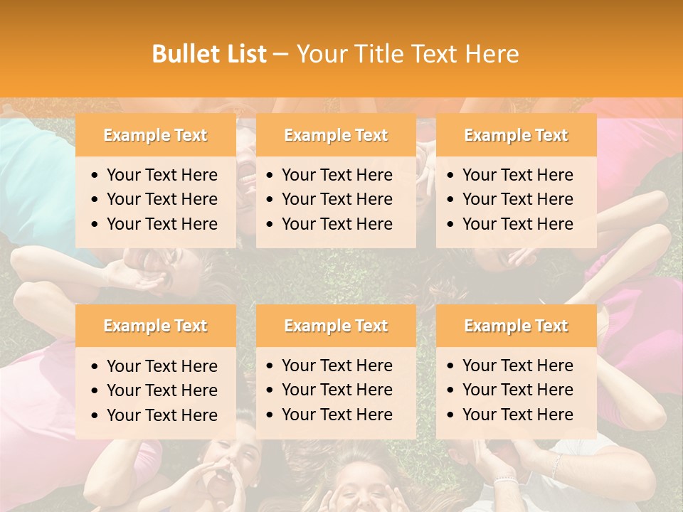 Happy Lawn Friendship PowerPoint Template