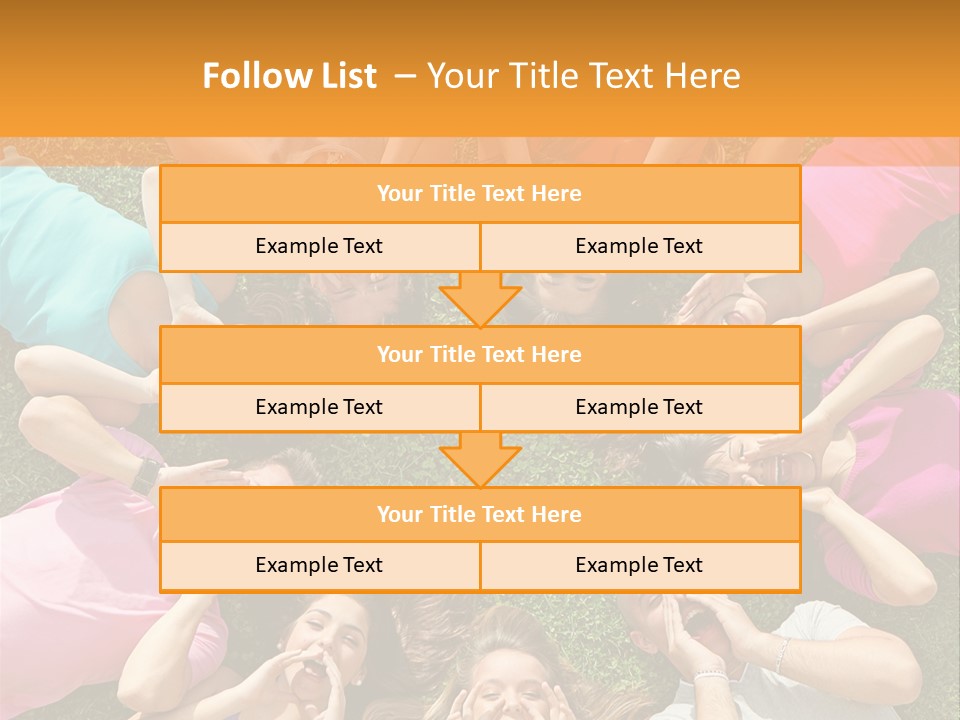 Happy Lawn Friendship PowerPoint Template