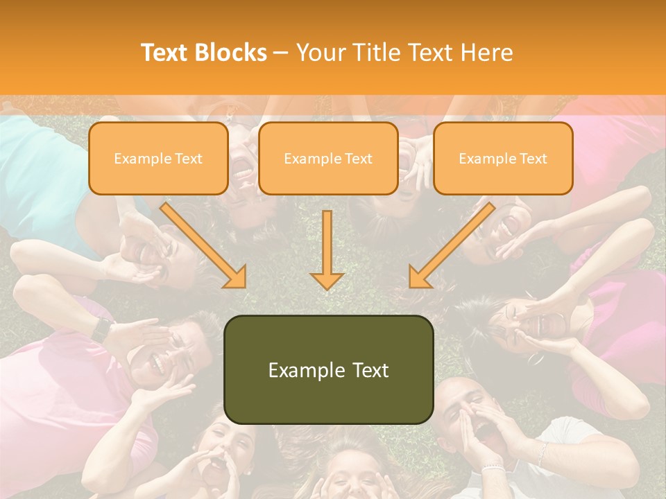 Happy Lawn Friendship PowerPoint Template
