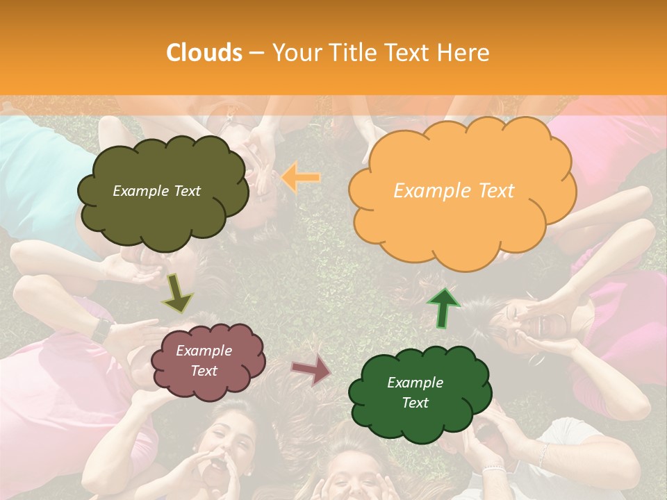Happy Lawn Friendship PowerPoint Template