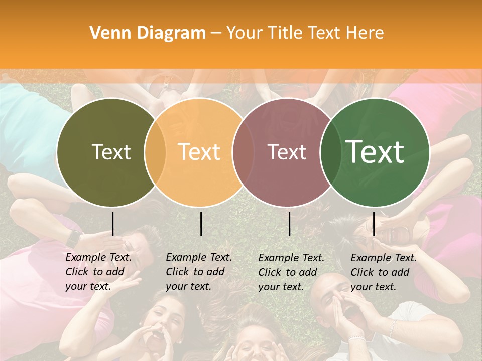 Happy Lawn Friendship PowerPoint Template