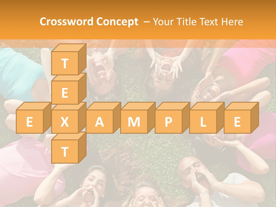 Happy Lawn Friendship PowerPoint Template