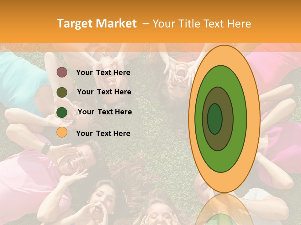 Happy Lawn Friendship PowerPoint Template