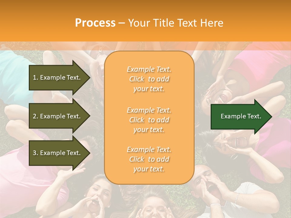 Happy Lawn Friendship PowerPoint Template