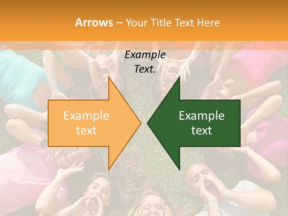 Happy Lawn Friendship PowerPoint Template