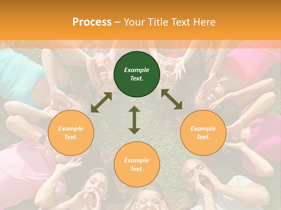 Happy Lawn Friendship PowerPoint Template