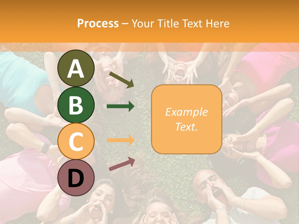 Happy Lawn Friendship PowerPoint Template