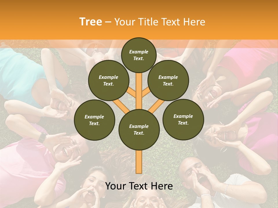 Happy Lawn Friendship PowerPoint Template