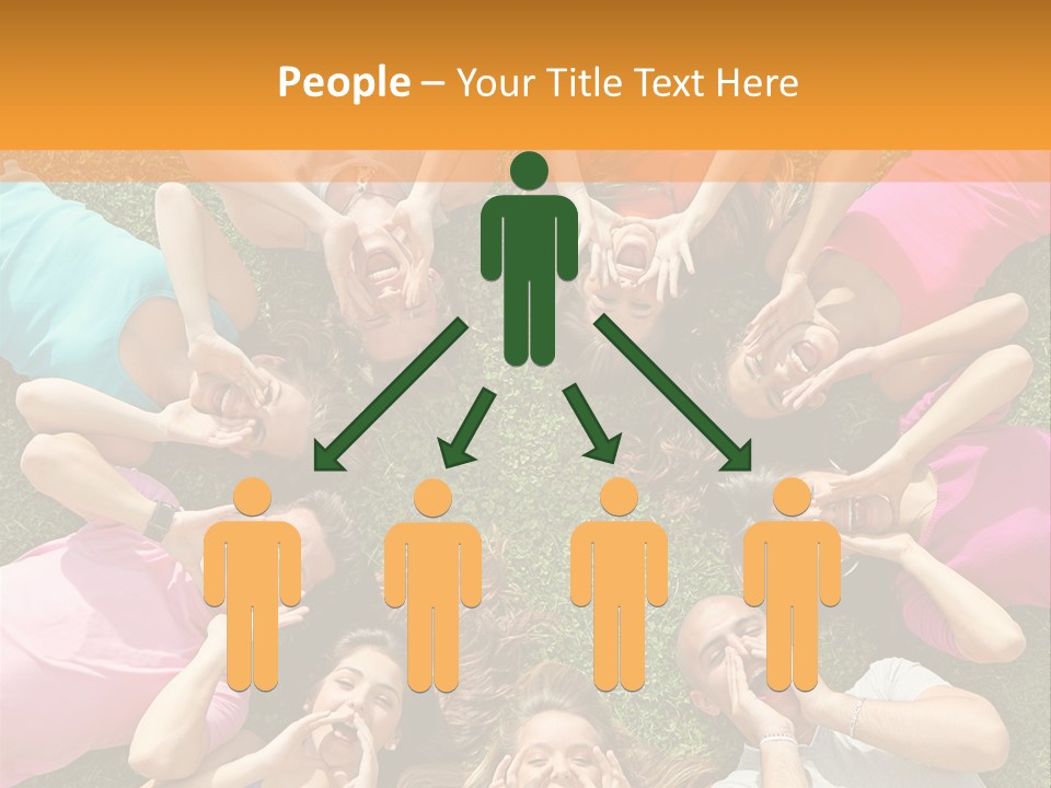 Happy Lawn Friendship PowerPoint Template