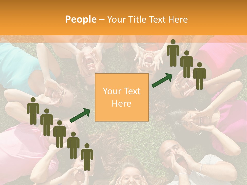 Happy Lawn Friendship PowerPoint Template