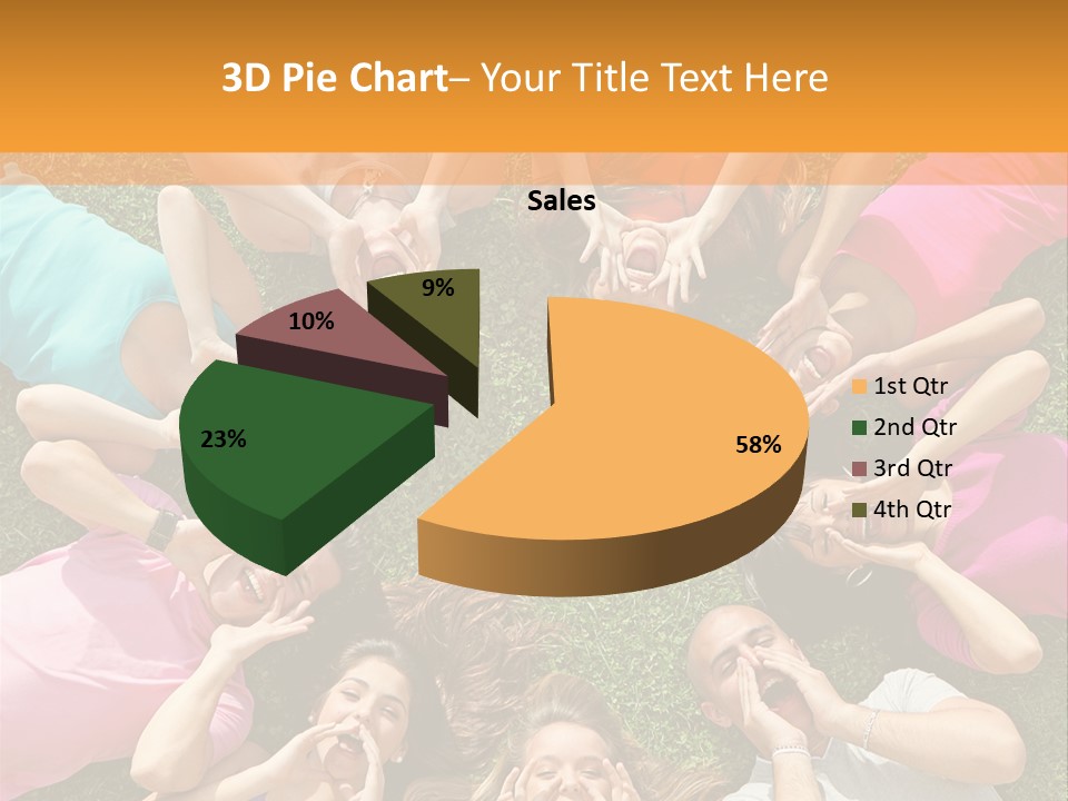 Happy Lawn Friendship PowerPoint Template