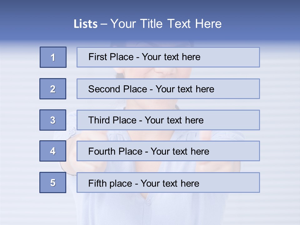 Triumph Confident Successful PowerPoint Template