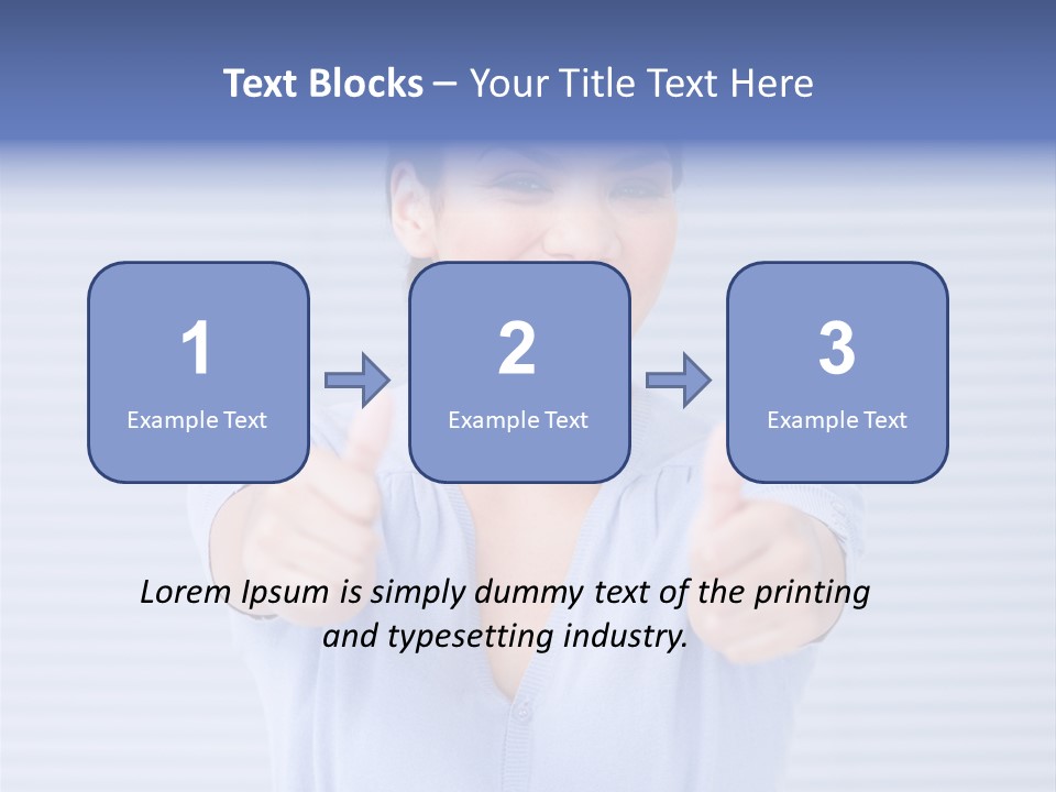 Triumph Confident Successful PowerPoint Template