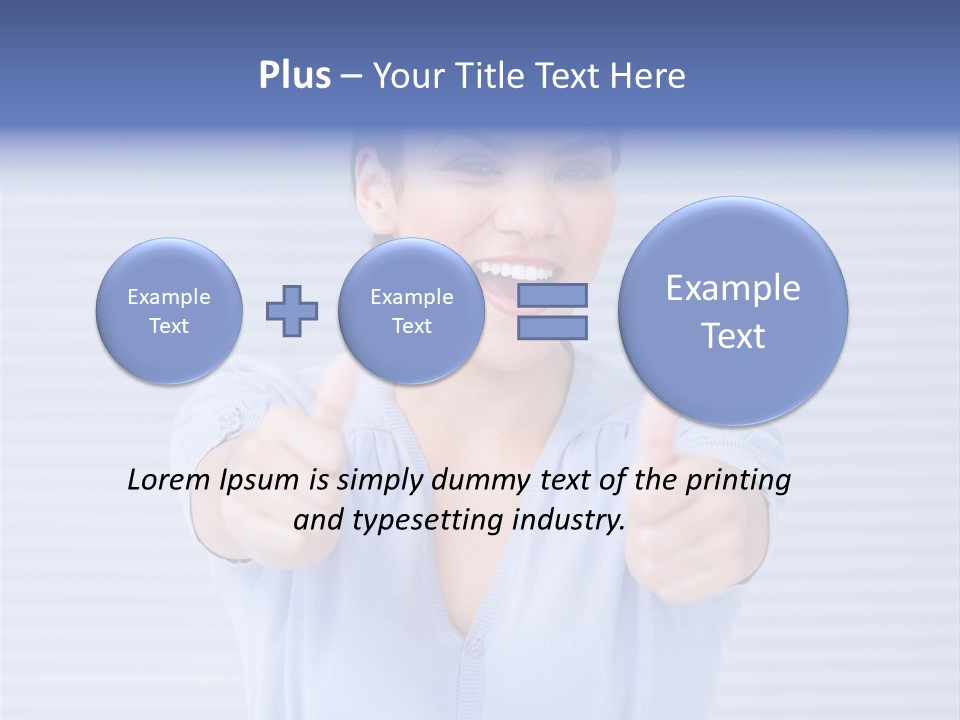 Triumph Confident Successful PowerPoint Template
