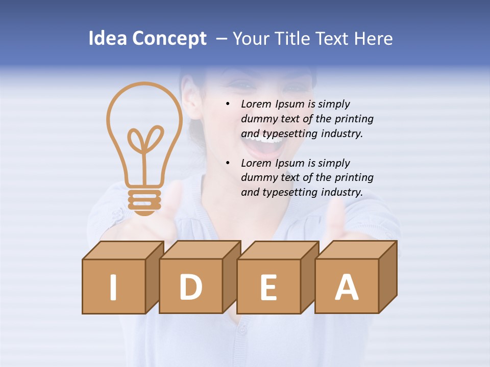 Triumph Confident Successful PowerPoint Template