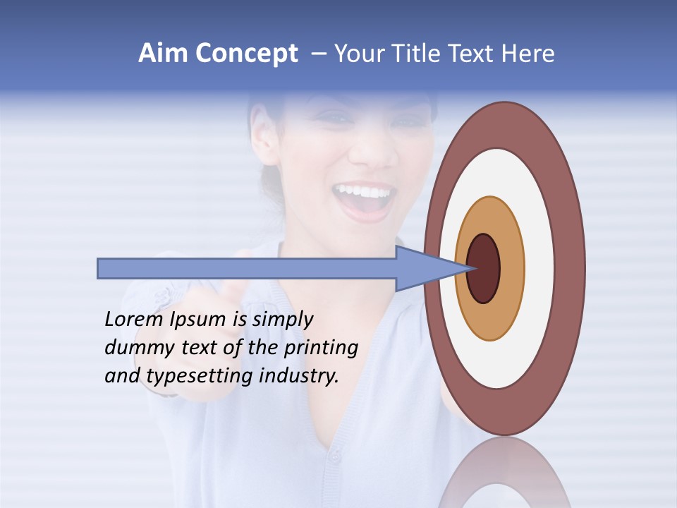 Triumph Confident Successful PowerPoint Template