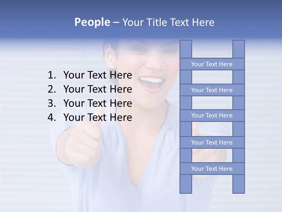 Triumph Confident Successful PowerPoint Template
